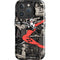 DC Comics Harley Quinn Vintage Action pose pattern iPhone 16 Pro Impact Case